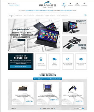 Frankie's Fast Ship — Refurbished tech store